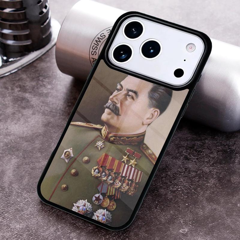 Stalin Soviet Union Phone Case For iPhone 17,16e,15,14,13,12,11,Mini,Pro,MAX soft Silicone Cover