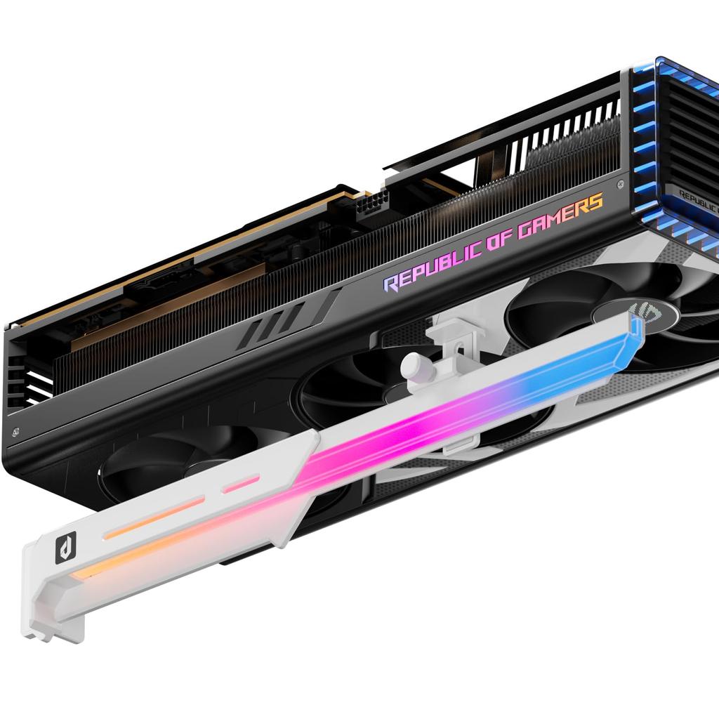 upHere Universal Video Card Graphics Card GPU Brace GPU GPU GPU ARGB 5V 3PIN White Holder, Fixing, Support, Stay, Support, Bracket, Stand,