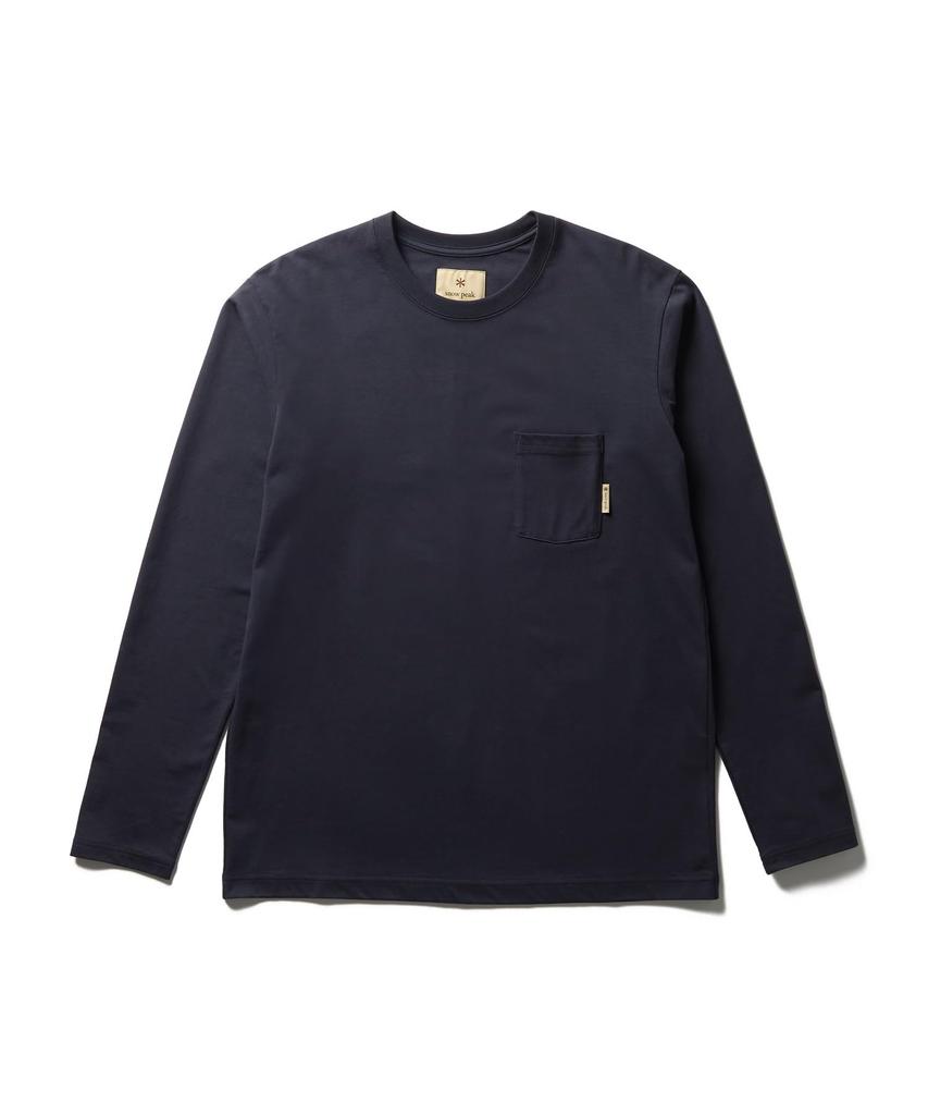 TL Sunset Plating for Men and Size M [Snow Peak] L/S T-Shirt SPTL-TS-26SU910 Long-Sleeve T-Shirt Women, Navy,