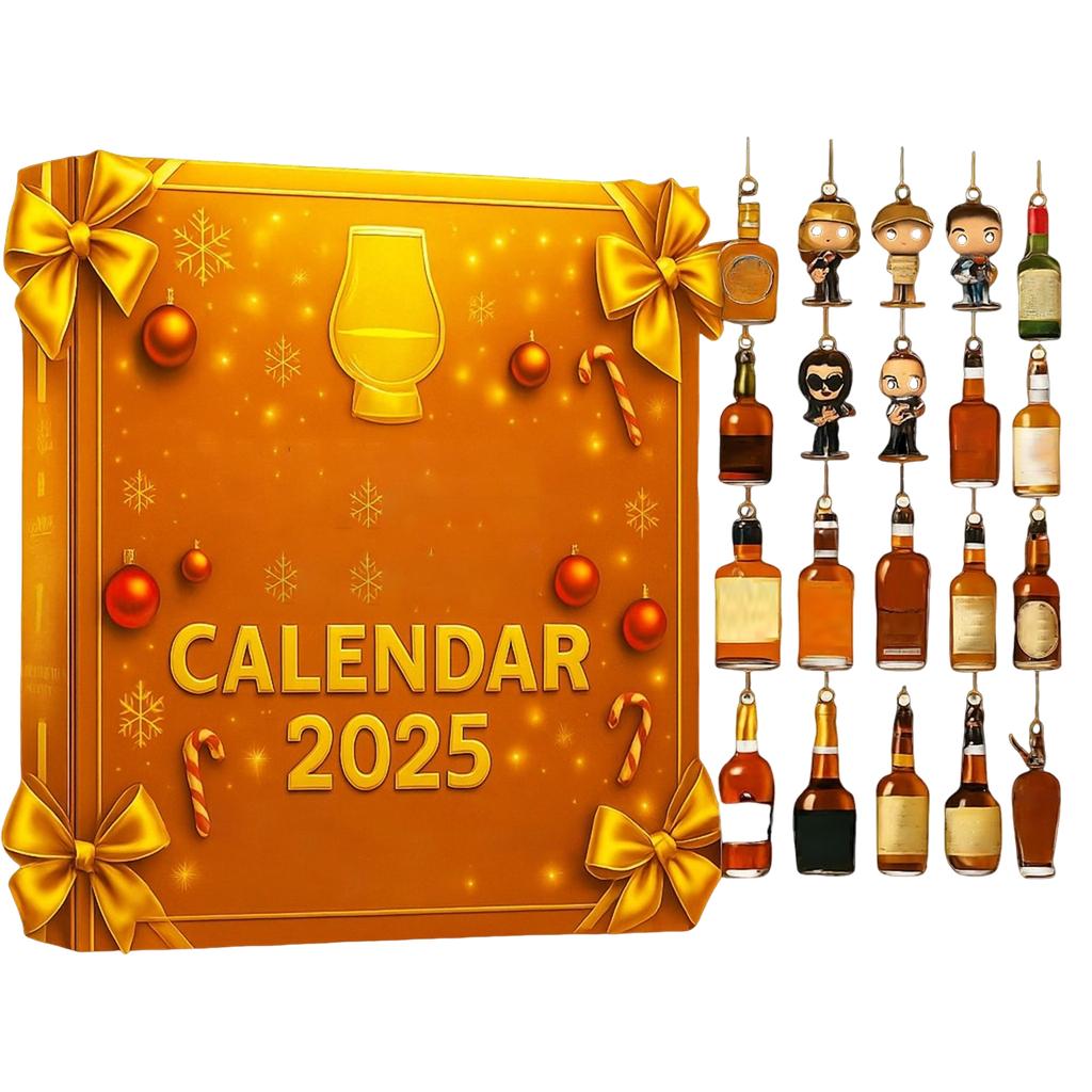 2D Plane+airplane Box +24PC+ Fitness Decoration Advent Christmas Countdown Box Calendar