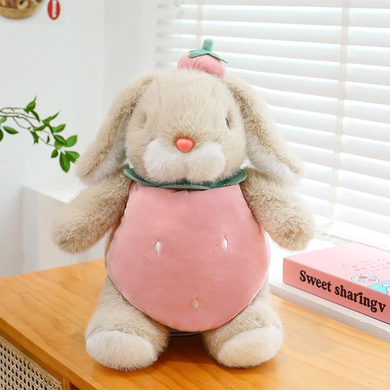 

New Cute Coconut Baby Elephant Fruit Transformed Into Doll Plush Baby Bear Comforting Toy Sitting Doll 35cm (0.25kg)
