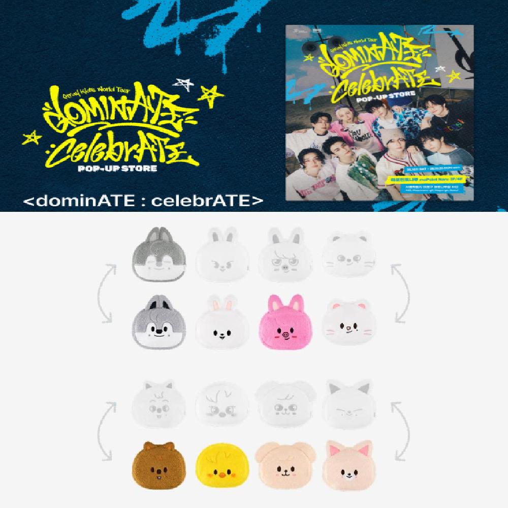 Pre-order Stray Kids World Tour dominATE: celebrATE SKZOO Reversible Face Pouch