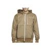 Nike Solid Color Logo Print Hooded Zip Jacket Men jackets Brown DQ6185-258