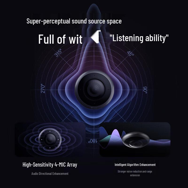 EZVIZ E4P 6MP 360° Wireless Security Camera (CN version)