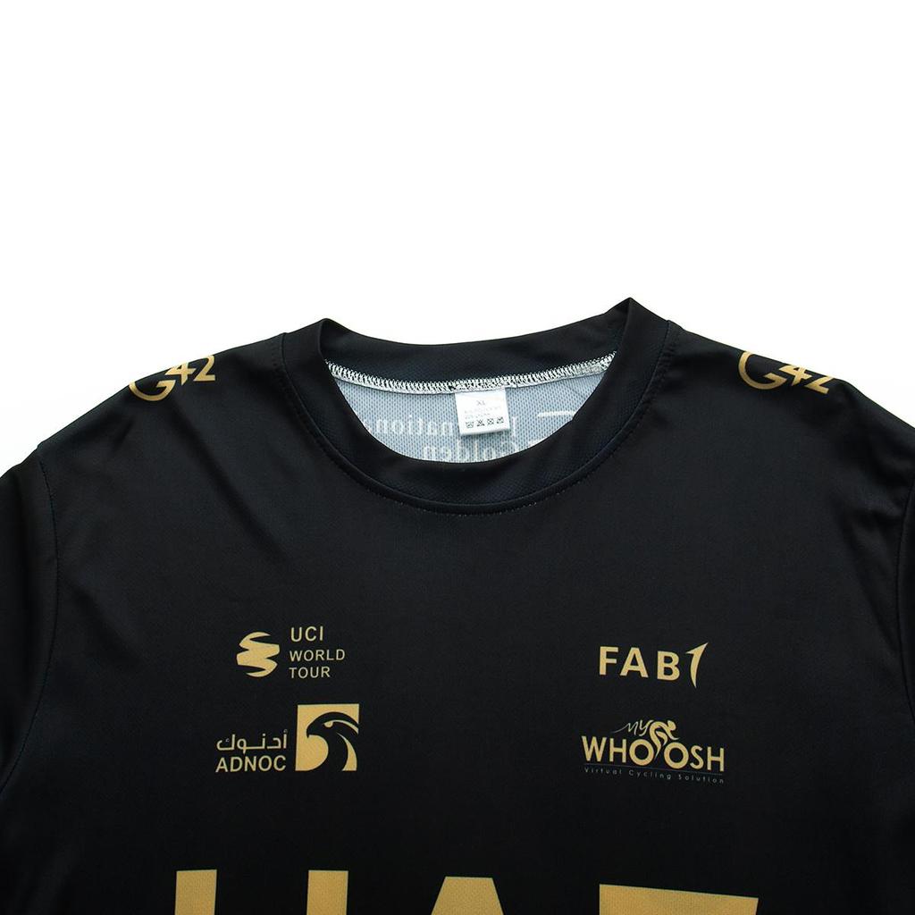 UAE National Cycling Team 2024 Season Men's Fashion Quick-Dry Running T-Shirt Cycling Apparel Sports T-Shirt Clothing