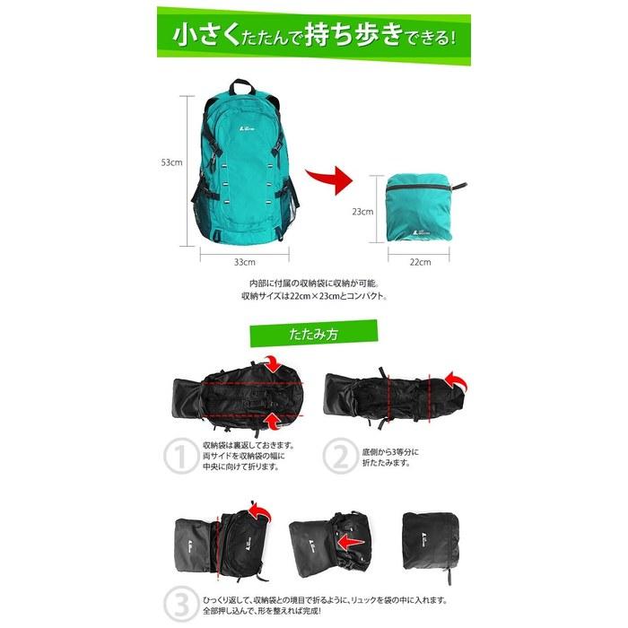 [Radweather] Backpack 40L Foldable Peacock Green
