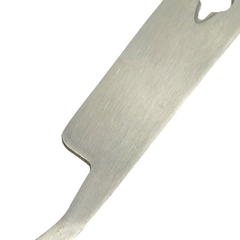 1 stk Rustfritt stål Bikube Avdekkingsskrape Honninggaffel Skrape Spade Birøktverktøy Honningkniv Birøktsutstyr