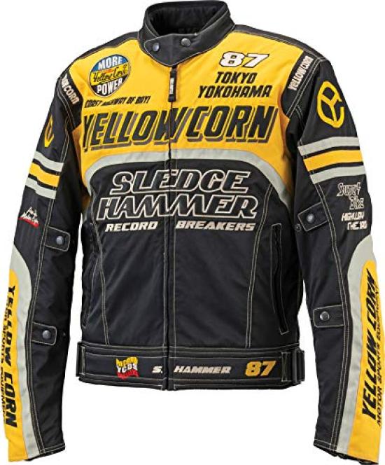 

Yellow Corn Driving Riders Jacket BB-8307-YE/BK-L BB-8307-YE/BK-L
