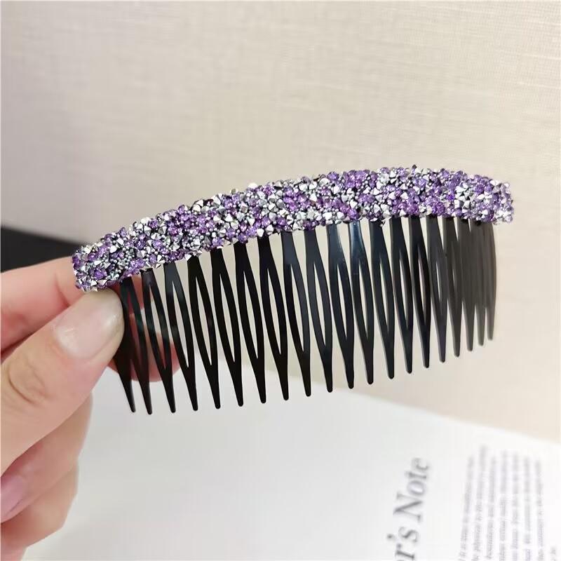 15 Teeth Matte Candy Color Hair Comb Clip Hair Styling Accessories Women Broken Hair Hairpins Headdress Wedding Hair DIY Jewelry