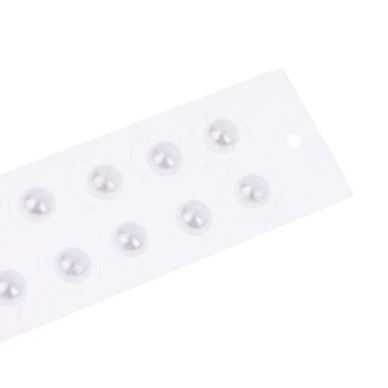 10 Pcs/Sheets Fashion Rhinestone Pearls Ear Point Stickers Ear Pressure Stick Acupuncture Auricular Ear Stickers Massage