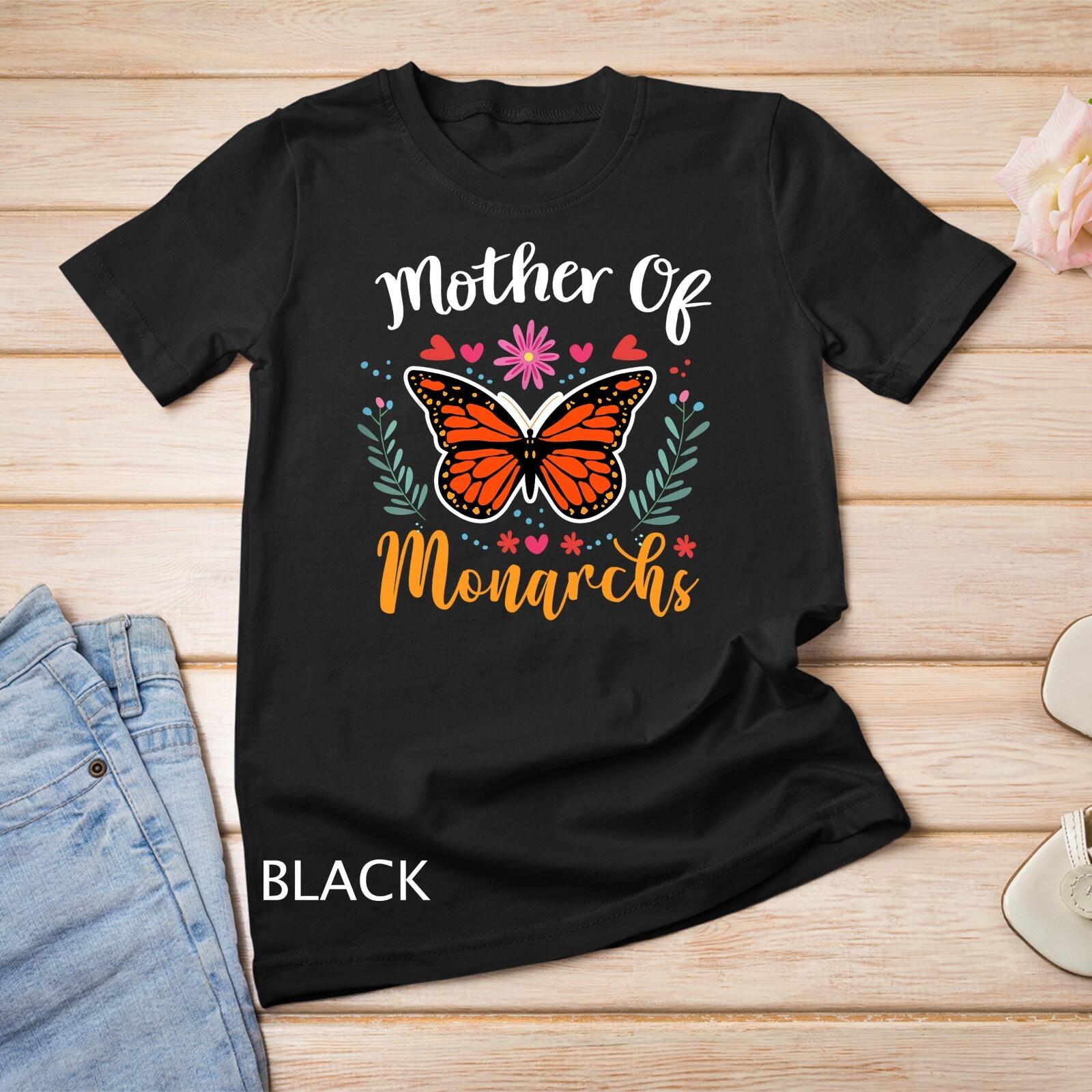 Mother of Monarchs - Mother s Day Monarch Butterfly Gift T-Shirt Mens Womens Tees Top Unisex T-Shirt Mens Womens Tees Top 2XL