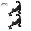 Keychain Display Rack Pegboard Cat Hooks 3D Printed Cute Kitty Easy Install Pegs Decorative Hangers for Craft Room Home Office Desktop Accessory