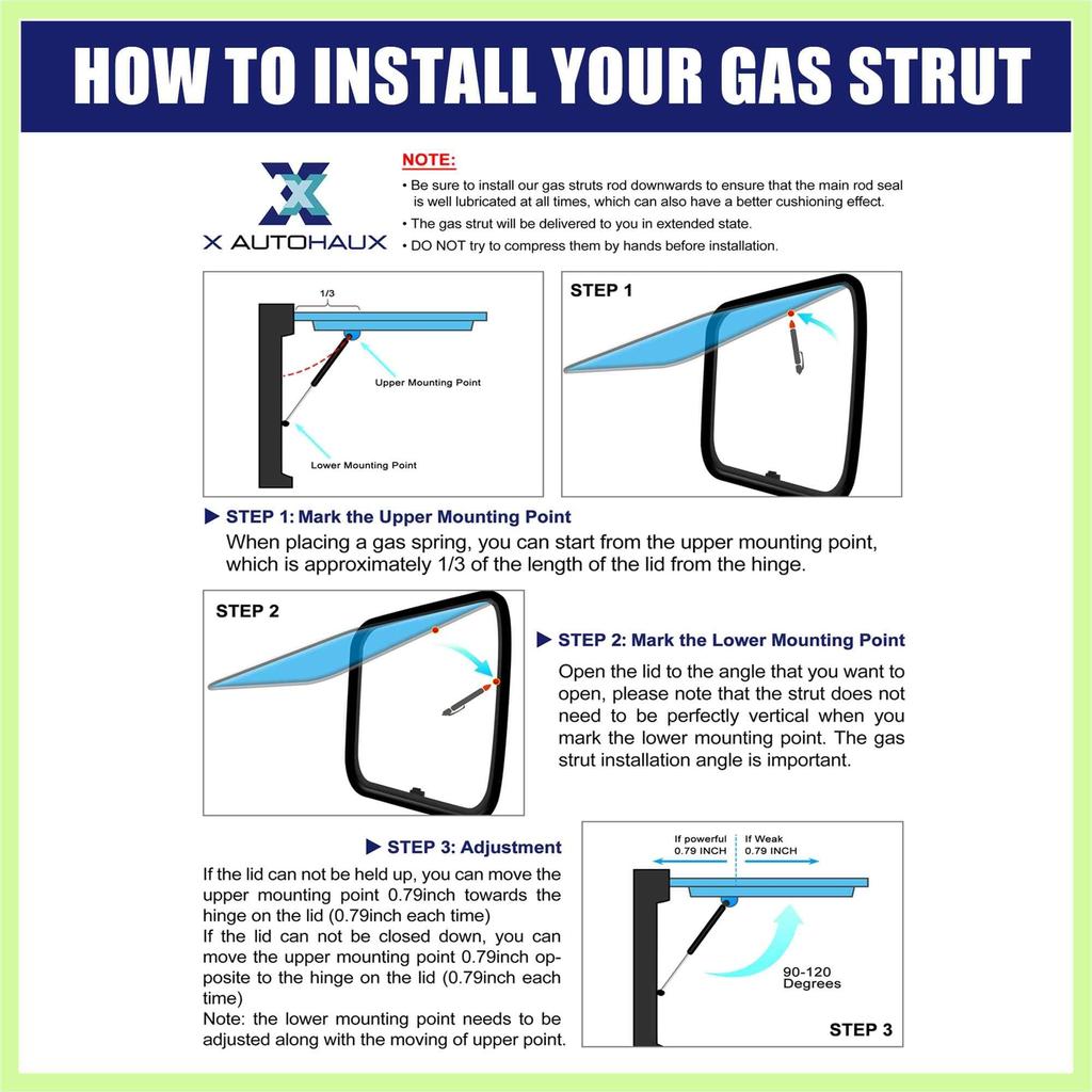 ARISELIFT Gazowy Uniwersalny Podnośnik Trzęsienie Ziemi do Podnośnika Samochodowego Kuchnia Łóżko Przechowywanie i Rozszerzony Sprężyny Naciskowe 6kg Zestaw, Wsporniki, Amortyzator, Kampery,