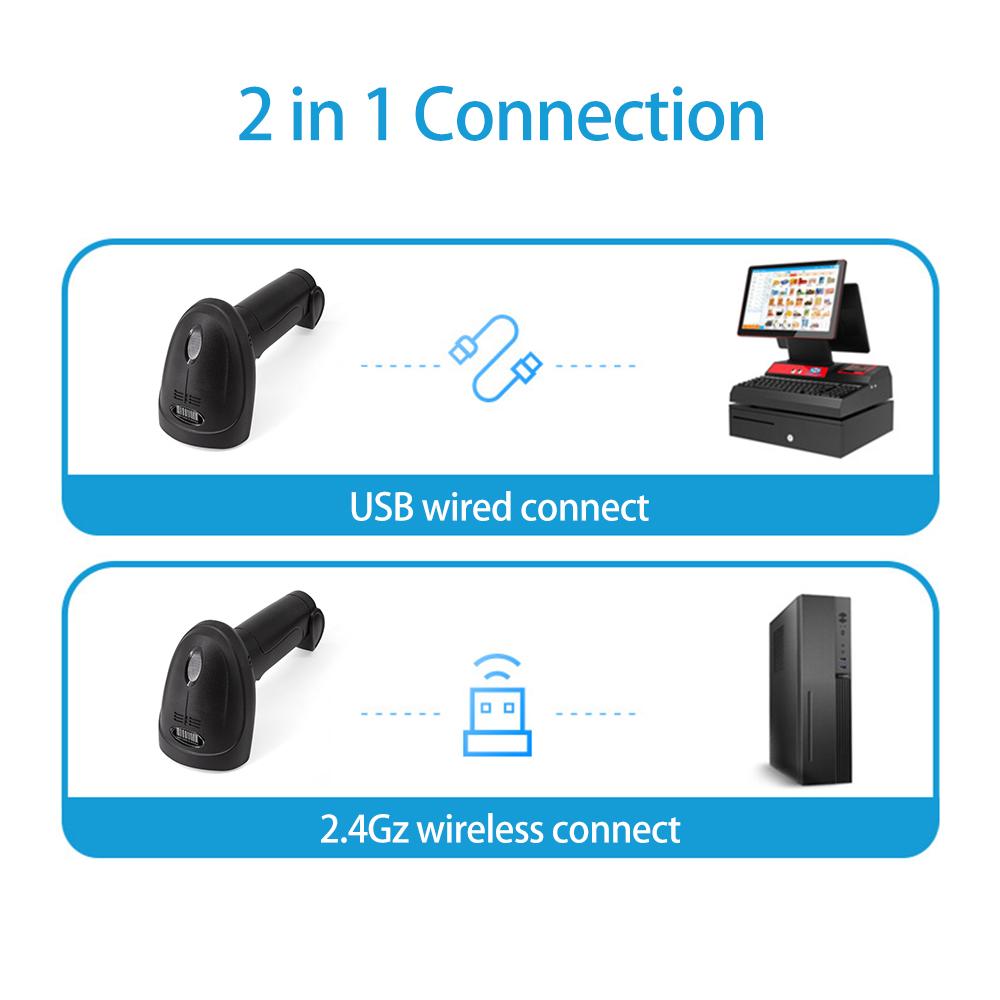 1D Bar  Scanner USB Wired Connection CCD Scanning Head for Paper and Screen   Compatible with         System for Supermarket