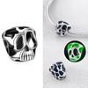 Fashion Halloween Gift Spider Magic Hat Charm Luminous Series Bead Fit Original Pandent Bracelet Women Jewelry Gift Diy