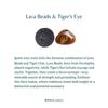 Natural red tiger eye and lava bead bracelet Diffuser bracelet for man Stretchable handmade beaded bracelet Fashion bracelets for him