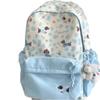 Schoolbag Lightweight Casual Backpack Cow Pattern Simple Going Out Cartoon Dog School Bag Female Student Cute Large Capacity Backpack