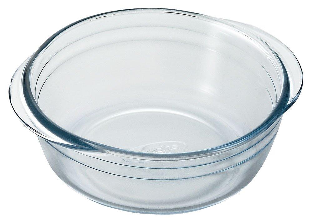 

Adelia Glass Cooker Gratin Dish Alcuisine Round 20 1000ml Francesay Heat-resistant [Microwave/Oven Safe] H-3618