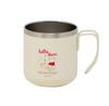 Captain Stag Disney Outdoor Double Stainless Vacuum Keeps Hot or Winnie the Cup/Mug/Tumbler, Steel, Insulated, Cold, 300ml, Pooh/Hello Design, MA-2335
