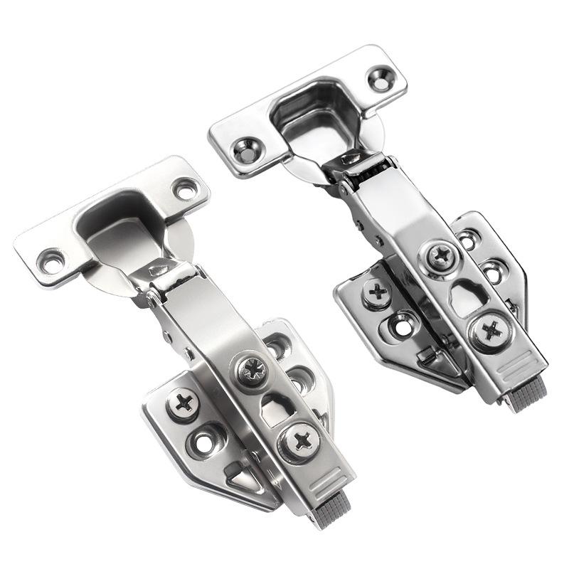 Adjustable 3D Hydraulic Damping Detachable Hinge - Stainless Steel/Cold Rolled Steel for Cabinet/Wardrobe Doors
