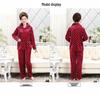Damen Übergröße Flanell Pyjama Set für Herbst & Winter - Warme, locker sitzende Homewear für Damen mittleren Alters & ältere Damen
