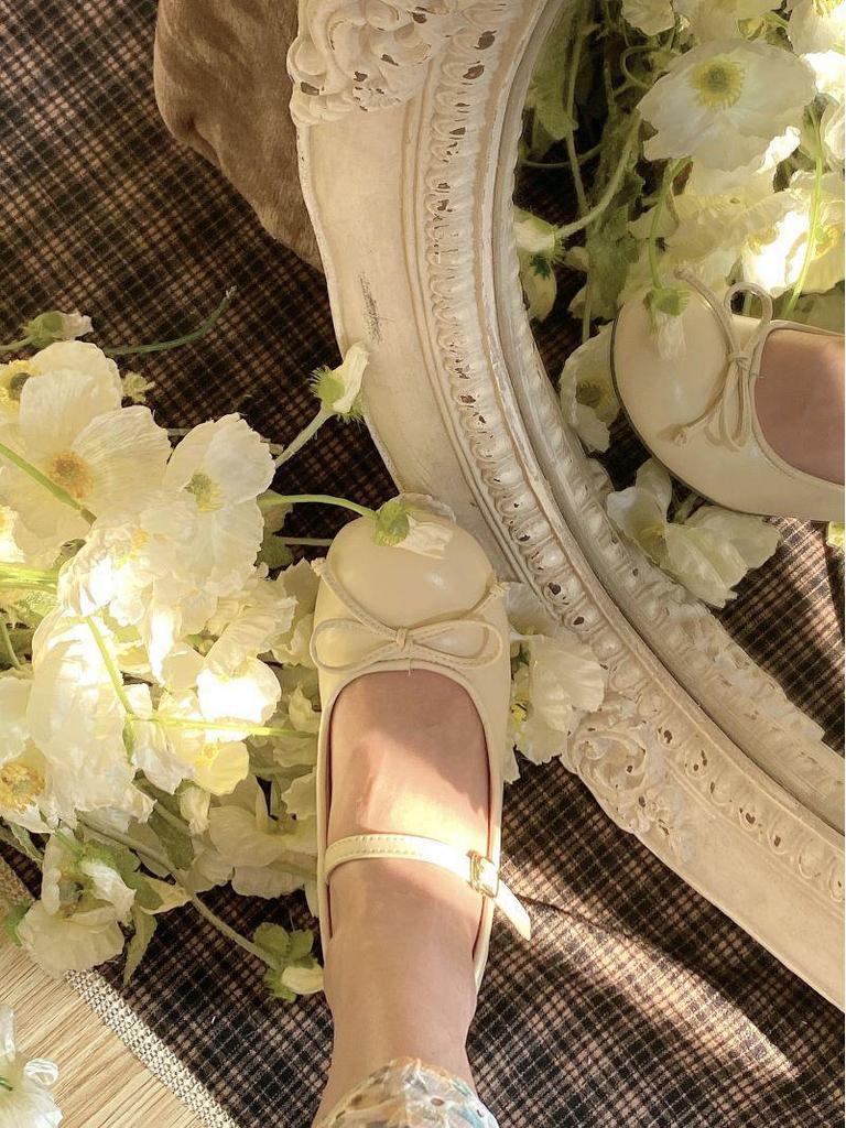 Japanese Cute Mary Jane Shoes: Round Toe, Chunky Heel, College-Style Versatile Footwear