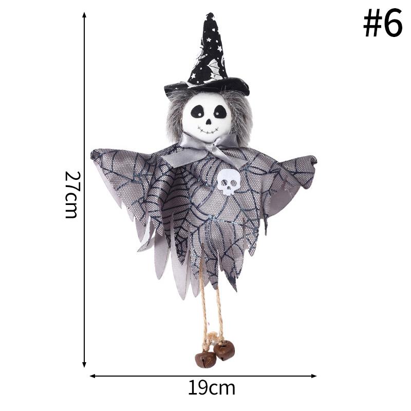

2025 Halloween Decoration Witch Hanging Pendant Pumpkin Black Cat Tree Ornaments Skeleton Charms for Festive Home Party Supplies