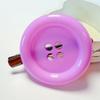 Exaggerated Hair Side Clip Colorful Hair Accessory Extra Large Button Hair Clip  Daily Decoration
