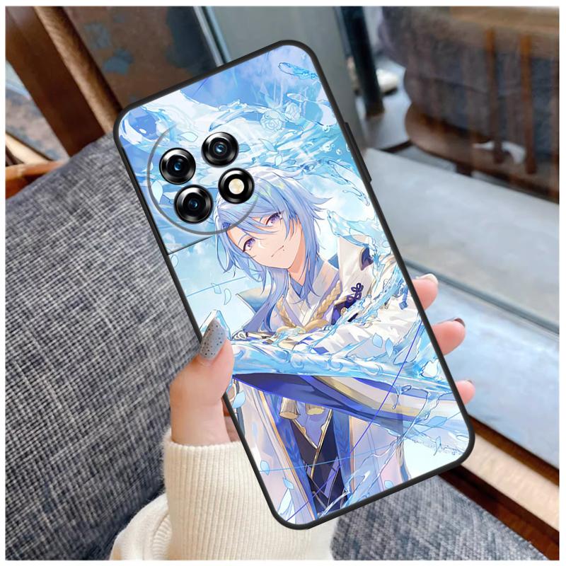 Genshin Impact Kamisato Ayato Case For OnePlus Nord CE 2 3 Lite 2T N10 N20 N30 Ace 8T 9RT 10T 10R 8 9 10 Pro 11 Coque