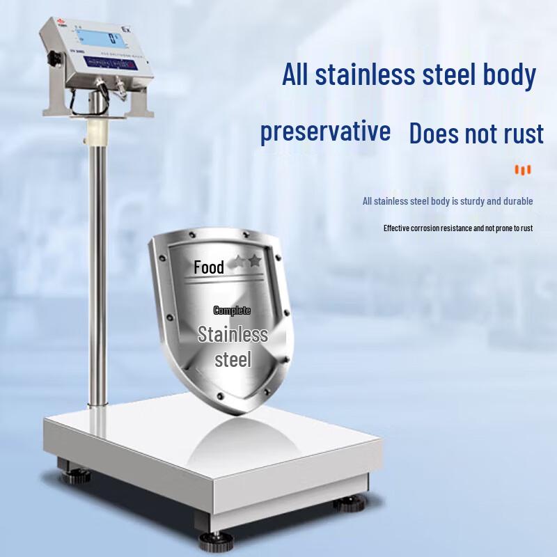 HC High-Precision 304 Stainless Steel Industrial Platform Scale