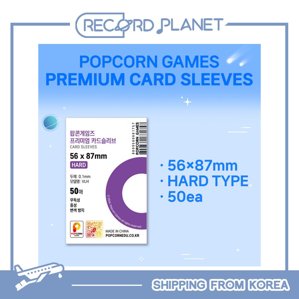 

Протекторы для карт премиум класса Record Planet POPCORN GAMES CARD SLEEVES