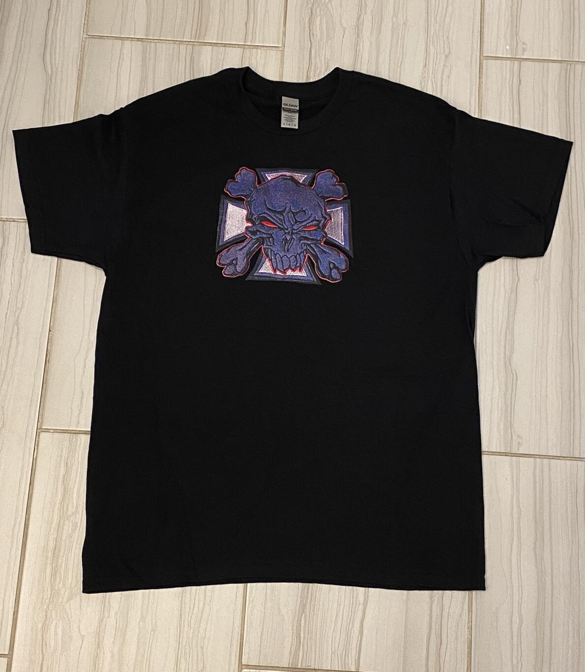 Skull And Cross graphic t-shirt S разноцветный