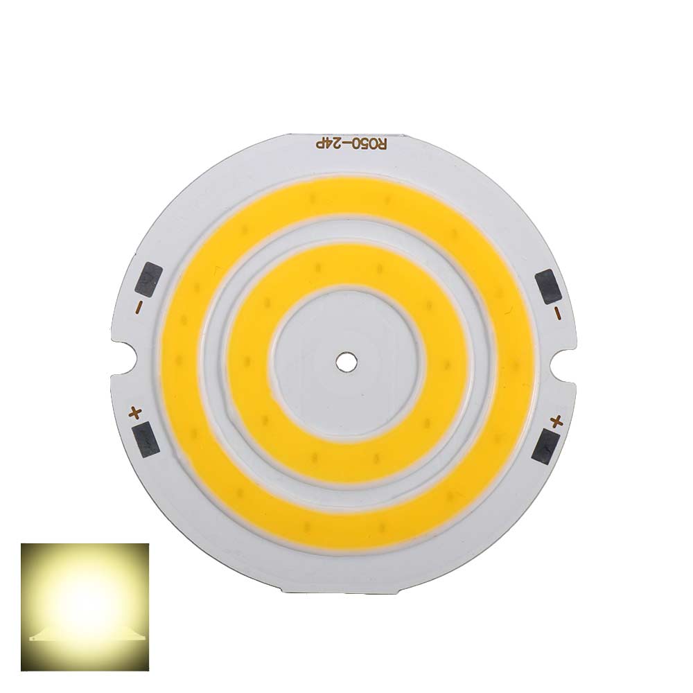 1 pcs DC 3V 4V Round Circular LED Warm/Cold/Red/Blue Light DIY Lamp Light Plate Lighting Components COB Lighting COB Chip