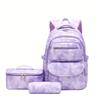 Zaino Scuola Elementare e Media, Borsa a Spalla Scolastica Impermeabile, Zainetto Casual Leggero per Studenti