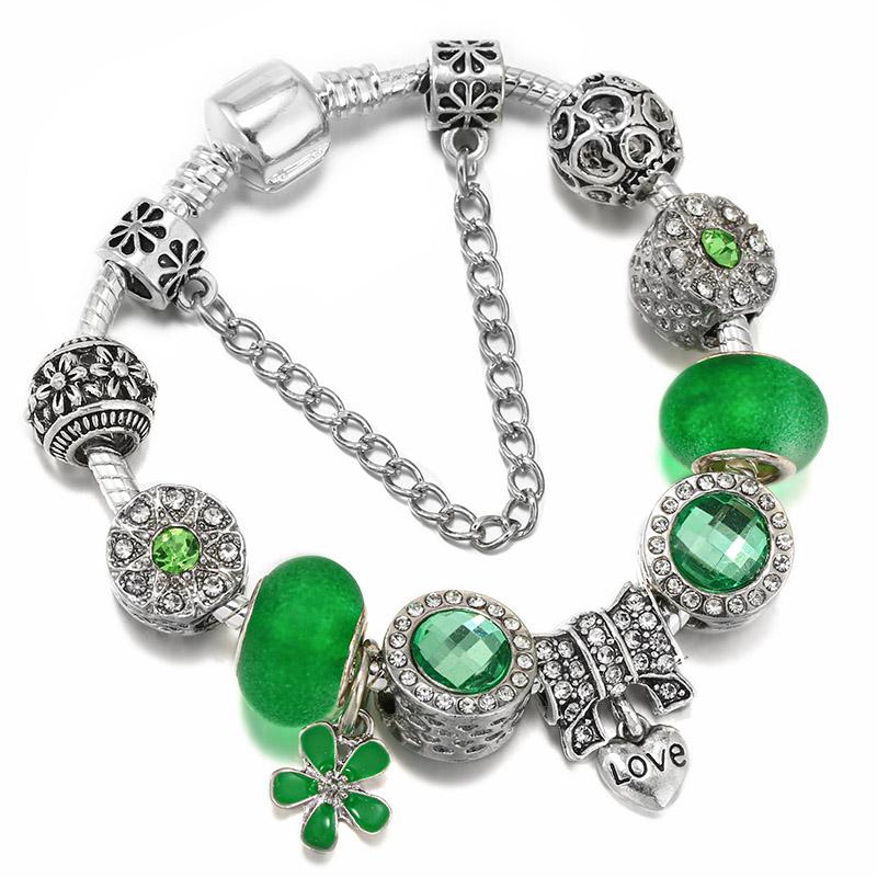 1/16cm 21cm Luxury Cutterfly Snake Chain Bracelet DIY Jewelry Gift For Women Men 41 Styles Trendy Fashion