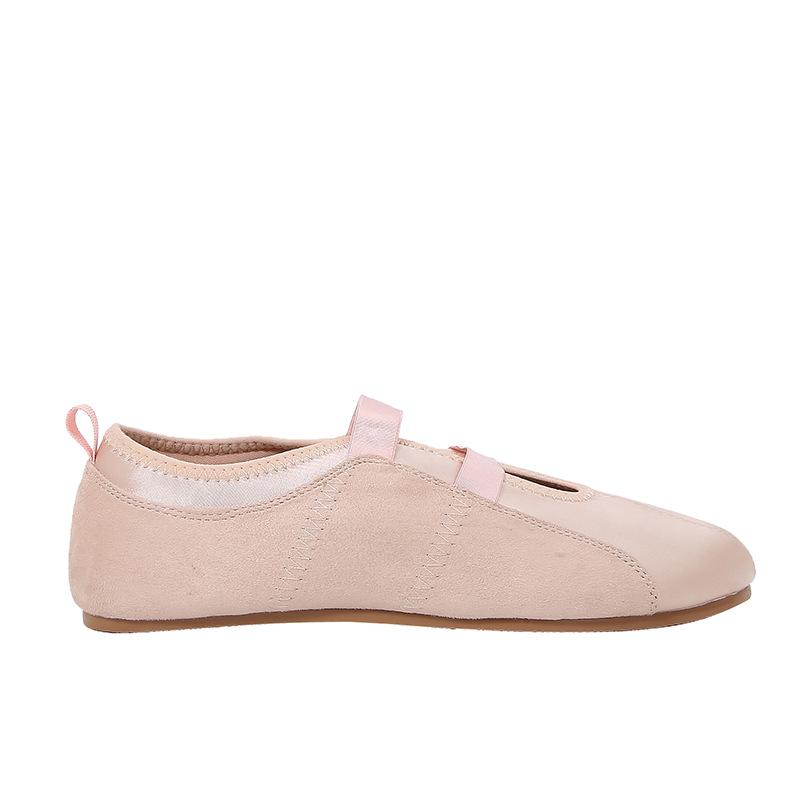 Fashion Luxury Silk Women Ballet Flat Shoe Comfort Non-slip Soft Sole Brand Casual Shoe Daily Outdoor Walking Loafers Sandalias De Mujer