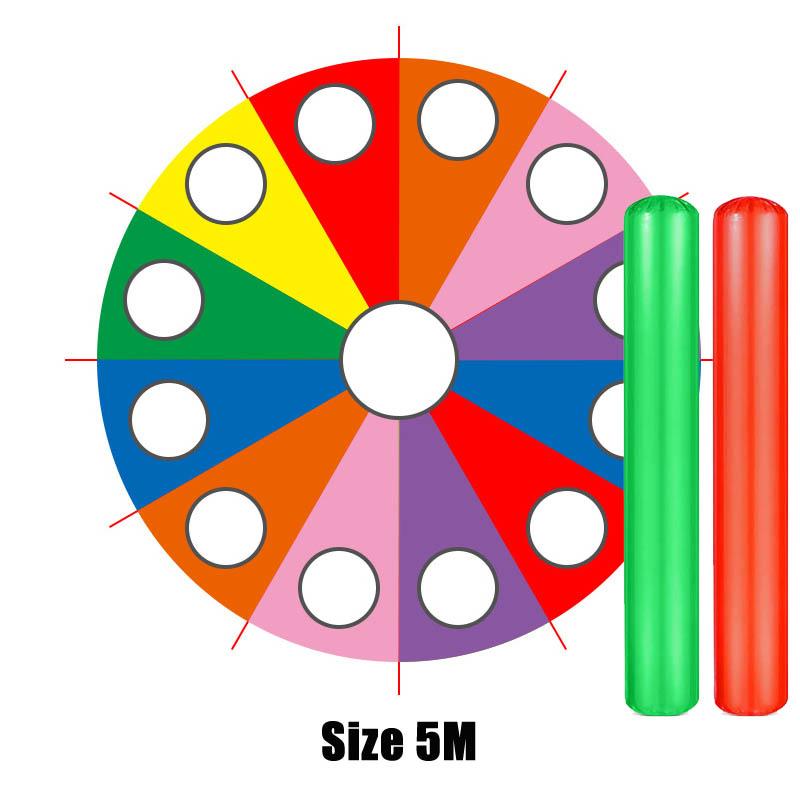 Children Games Rainbow Parachute Toy Whack A Mole Kids Play Fun Outdoor Playground Team Building Exercise Activities