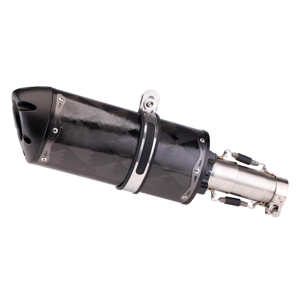 Genuine Carbon Fiber Mid-Pipe for Yamaha YZF-R6 (2006-2021), Direct Bolt-On Modification