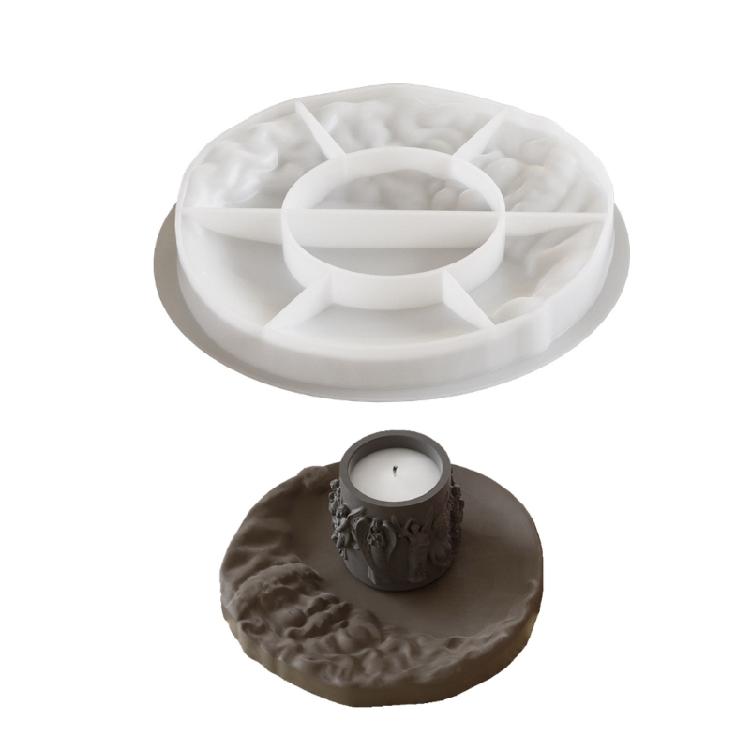 

Versatile Oval Sturdy Silicone Tray Mold for Resin Castes Flexible Epoxy Dish Forms Craft Enthusiasts Daily Use 1