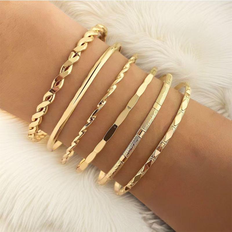 New Style Fashion Open Cuff Bracelet - Stackable Jewelry for European & American Markets