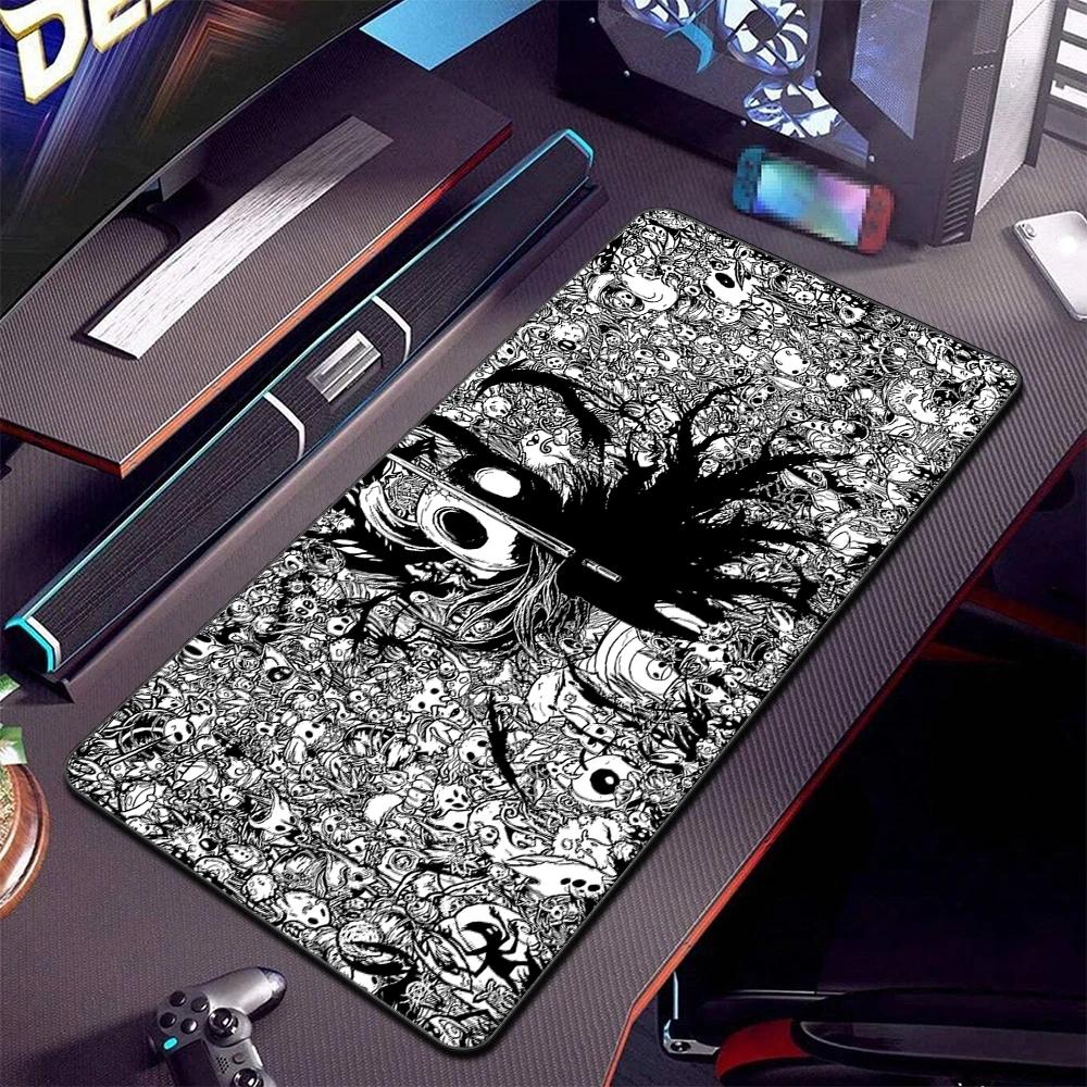 Tappetino per Mouse XXL Stampa HD Cool Hollow Knight Silksong Tappetini per Tavolo Azienda Tappetino Grande per Scrivania Tappetini per Mouse da Gioco Pc Grandi