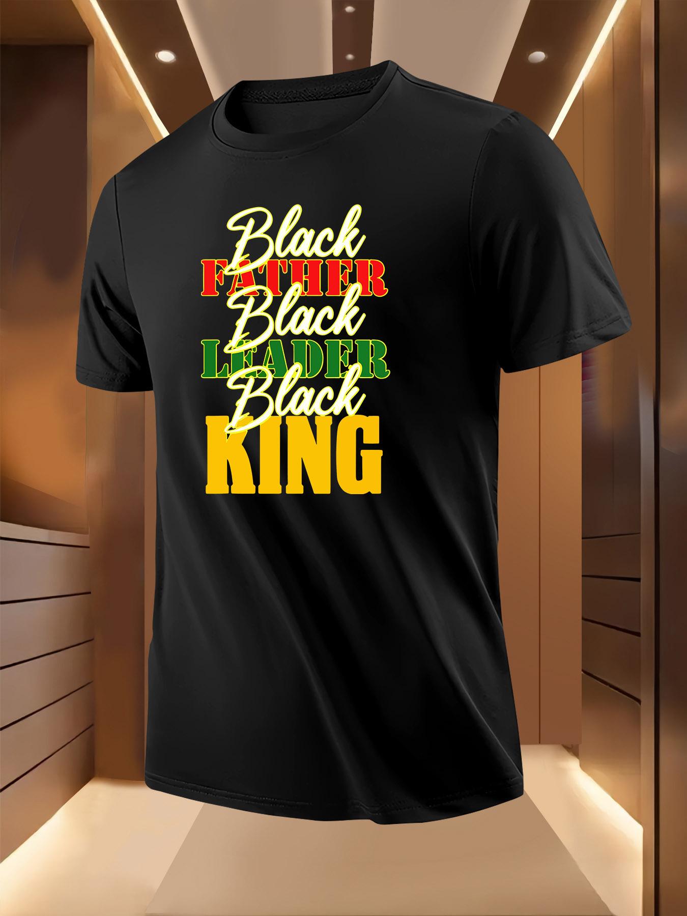 Black Light Beige Majestic Black King Graphic Tshirt - ... XXXXL