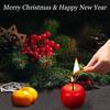 Candle Easy to Use Air Purification Auspicious Eco-friendly Fruit Candle for Living Room