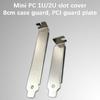 PCI Slot Cover PC Computer Case Dust Filter Blanking Board Low Profile Bracket Filler Maintenance Low Profile for PC