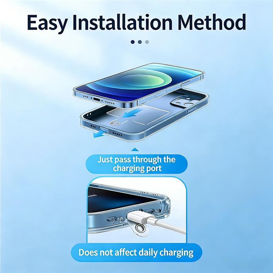 Noter Economic 10Pcs Per Pack Transparent Soft Adhesive Mobile Phone Lanyard Pad Suit For All Medels Anti Fall Gasket Wholesale