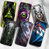 Creative Luxury Art Patterns Phone Case For OPPO Reno 5 6 7 A96 A40 A58 Realme GT A74 A78 Neo2 A74 A78 Find X5 X3 X7 X8 Black
