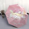 1pc My Melody Automatic Opening/Closing Umbrella with Foldable Design, Iron Frame, Outdoor Use, Festival Gift for Fans, Travel, Daily Use, Perfect Pre