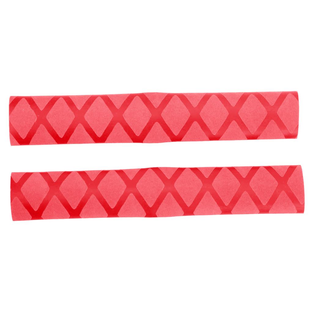 1 Pair Drumstick Grip Drum Stick Mallet Cover Non Slip Polyethylene Instrument Accessory Red