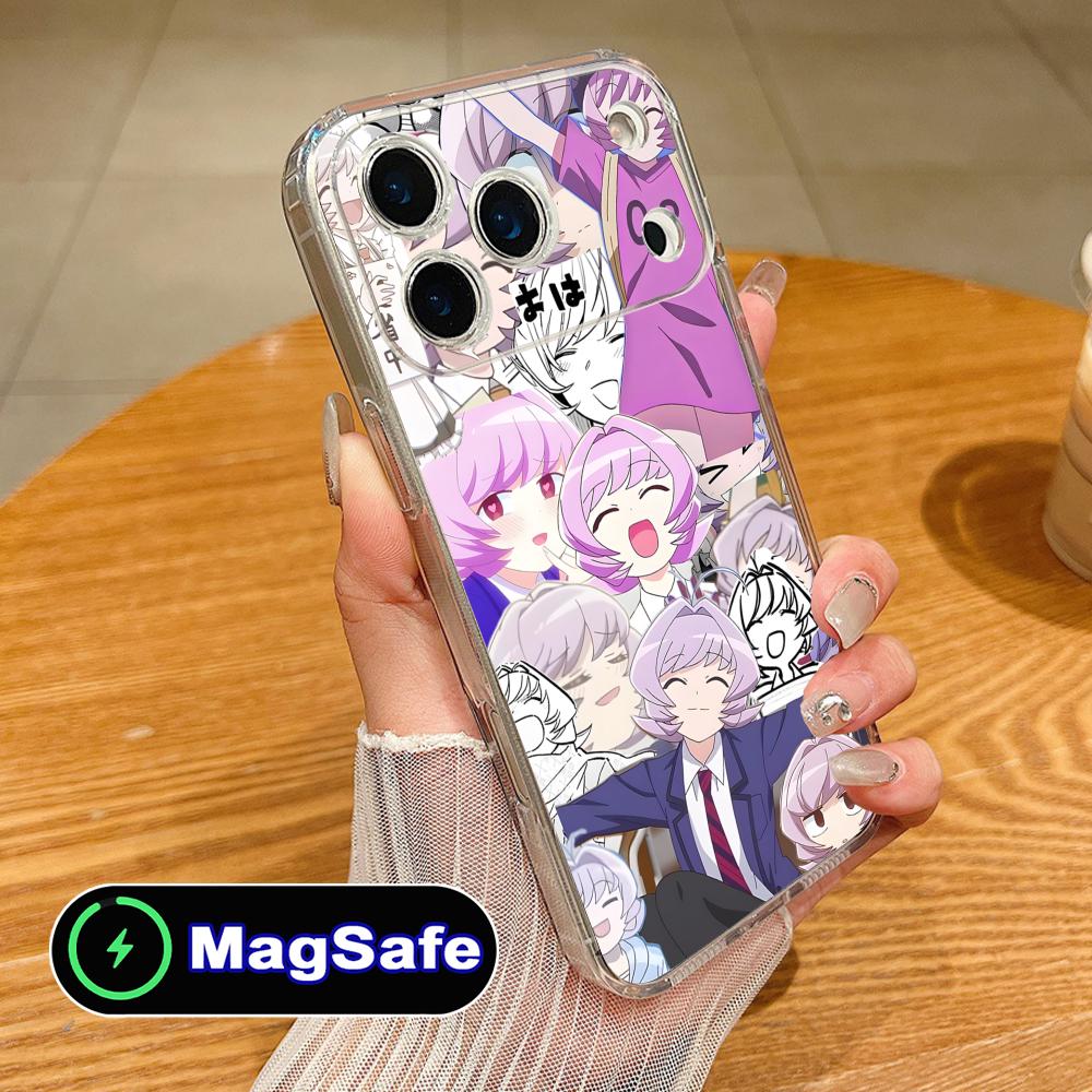 Anime Najimi Osana Mobile Phone Case for iPhone 17 16 15 14 13 12 11 Air Pro Max Plus Mini Magsafe Clear Colorful Cover Cover