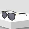 Retro Butterfly Sunglasses UV400 Protection Outdoor Fashionable Versatile Frame Unisex Shades